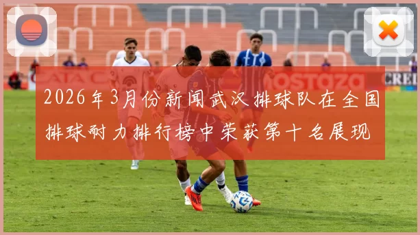 2026年3月份新闻武汉排球队在全国排球耐力排行榜中荣获第十名展现出强劲实力与团队精神